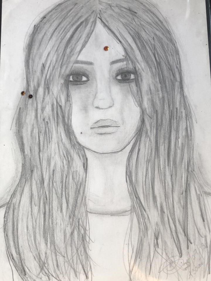 Mi Proyecto del curso: Retrato ilustrado en acuarela -1