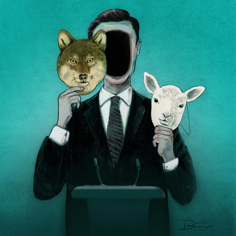 Mi Proyecto del curso: Ilustración Editorial "Ventajas de la sinceridad" - Diseño