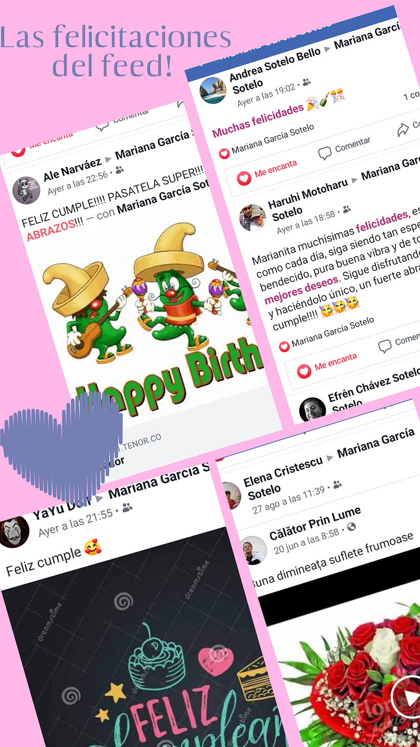 4.1 Felicitaciones del feed