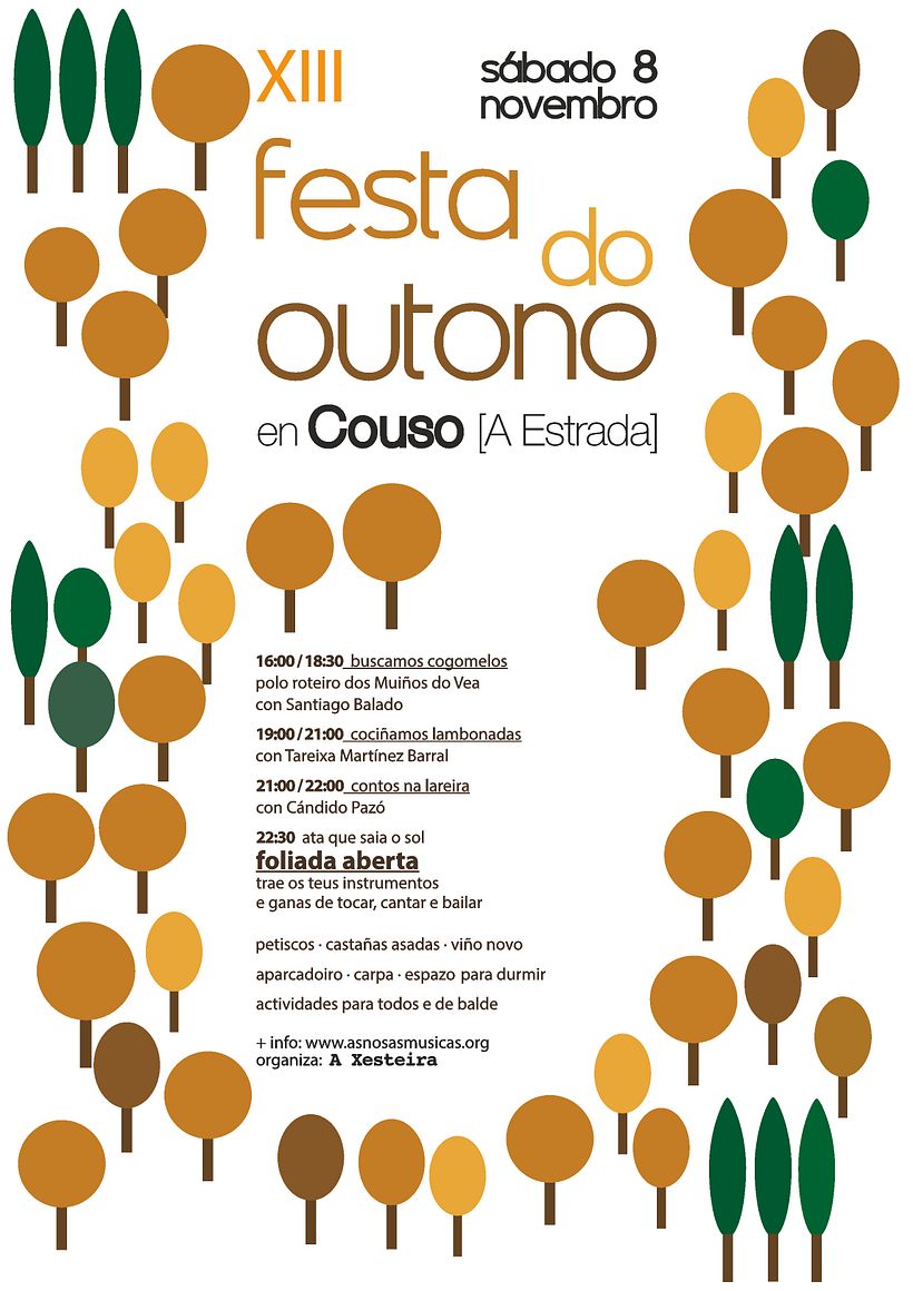 Ilustración y diseño cartel. Año 2014.