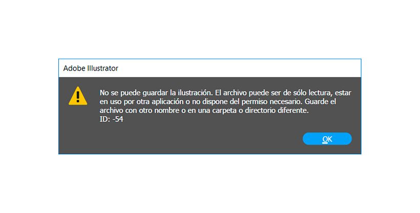 problemas para guardar en illustrator 2