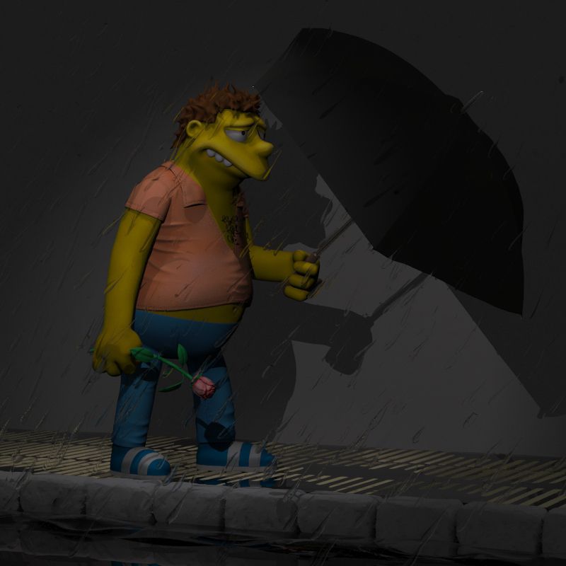 Barney - design de caractere 3D