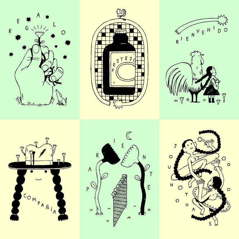 Portafolio Domestika - Traditional illustration