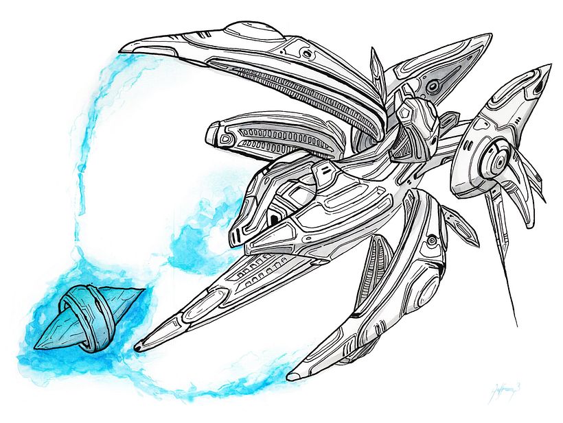 Mantaraya del Vació de Starcraft 2, esta dedicada a un muy querido amigo