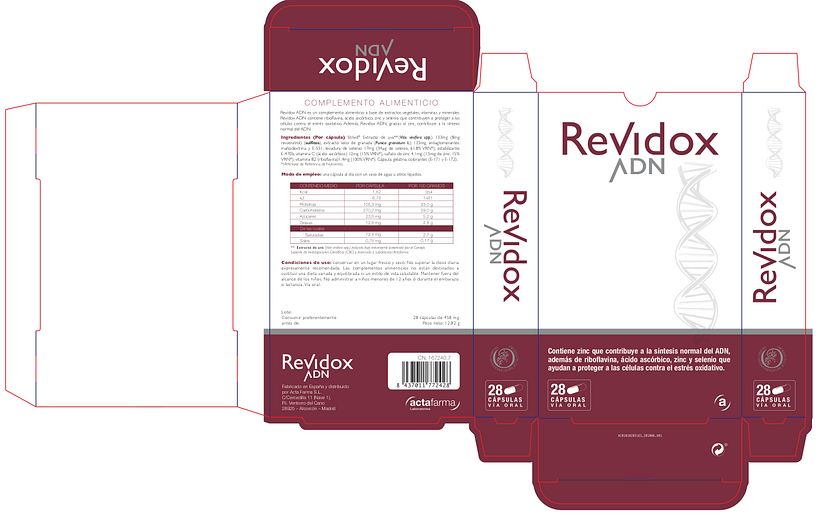 Restyle packaging REVIDOX ADN 3