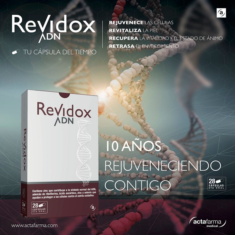 Restyle packaging REVIDOX ADN 5
