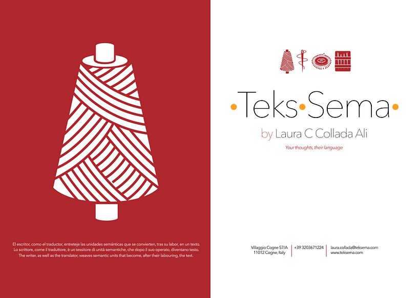 Teks Sema - Diseño
