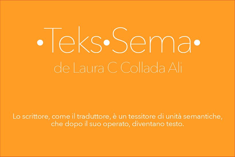Teks Sema - Diseño