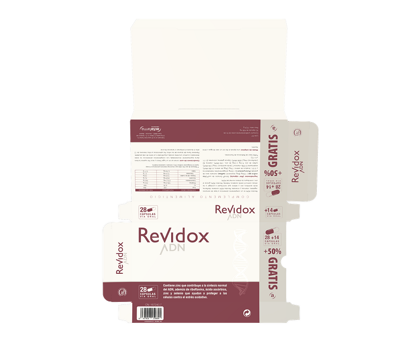 Packaging REVIDOX ADN PROMO 4