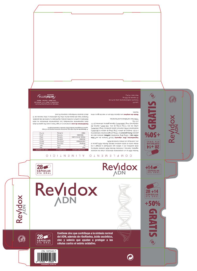 Packaging REVIDOX ADN PROMO 5