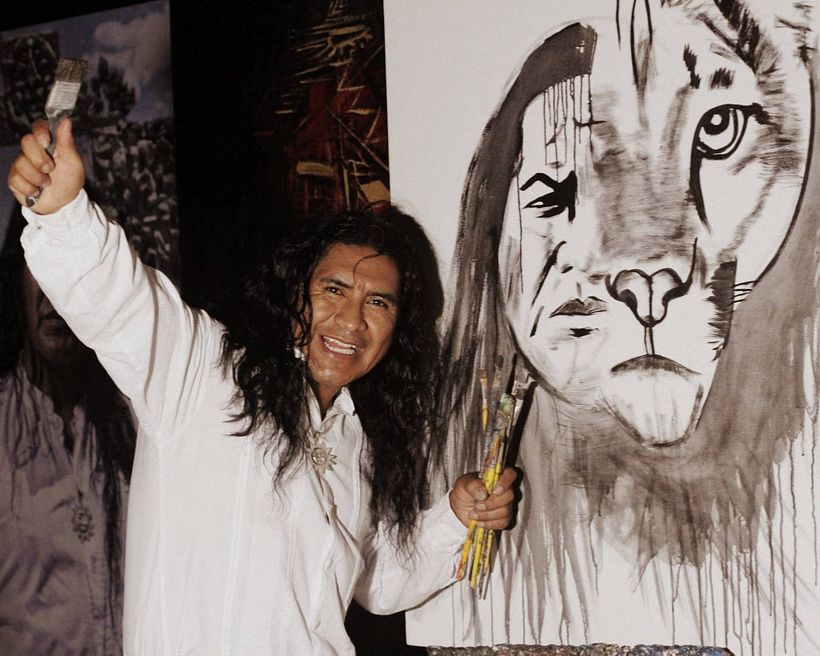 Pintor Ortega Maila- Sala de Exposición Templo del sol 36