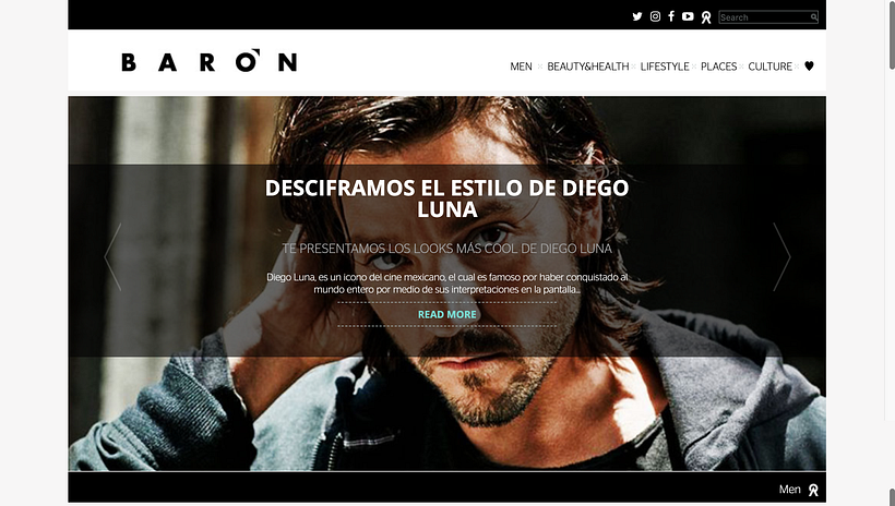 BARÓN - Web development