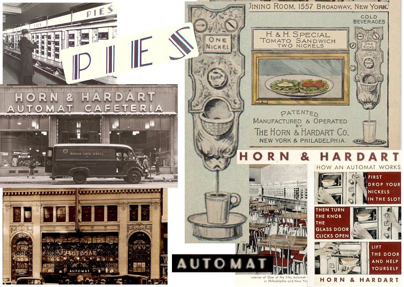 Moodboard - Inspiración restaurante Automat