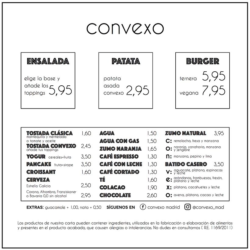 Menú