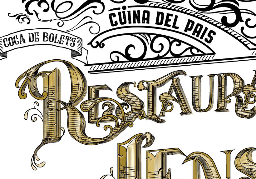 Mi Proyecto del curso: Lettering ornamental 1