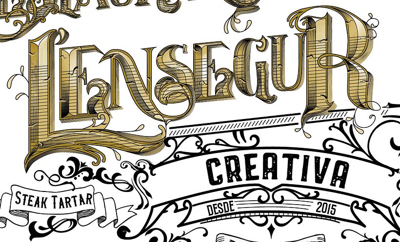 Mi Proyecto del curso: Lettering ornamental 2