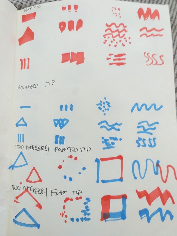 markers