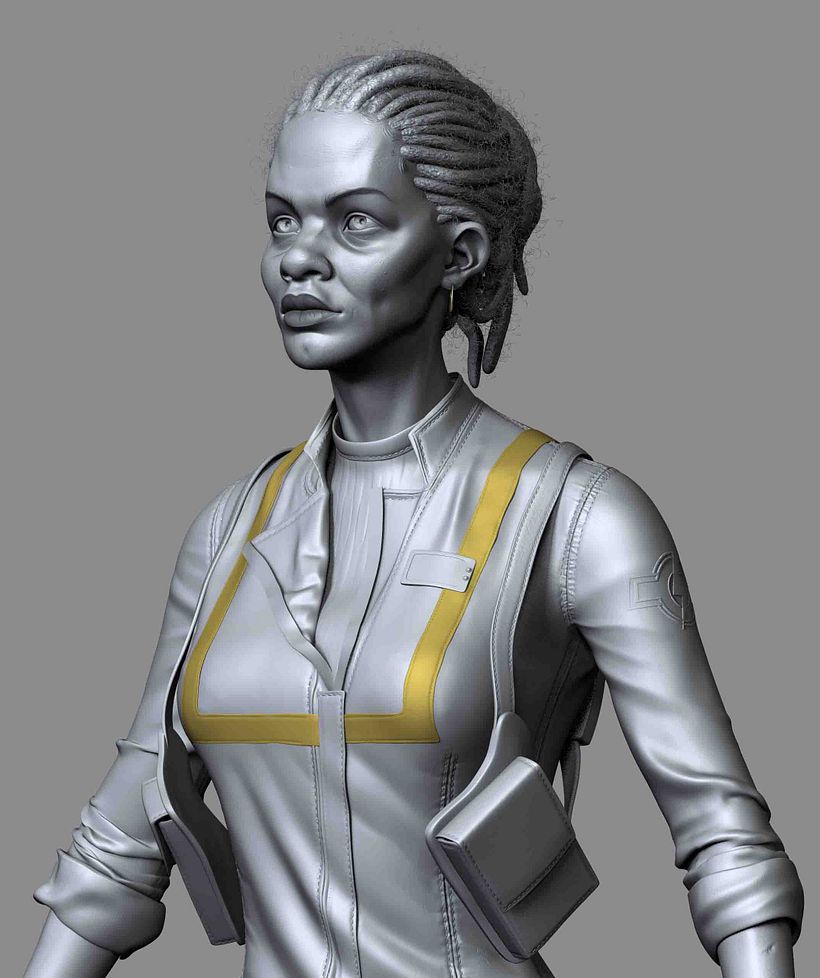 Kenia, character for a Survival Horror Videogame -1