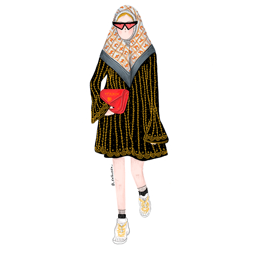 Ilustración de moda 2