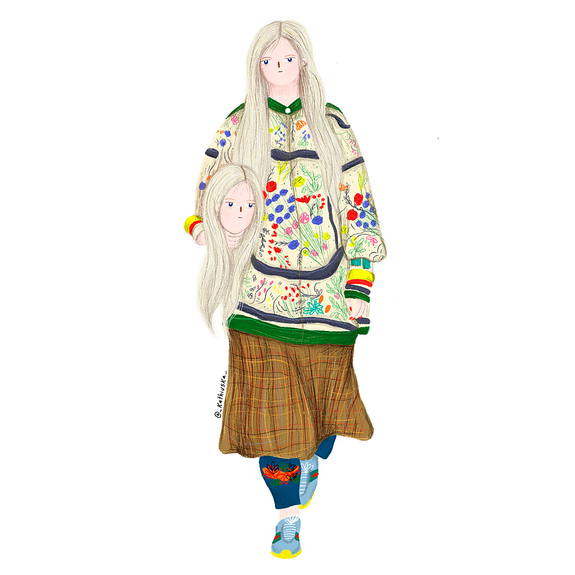 Ilustración de moda 4