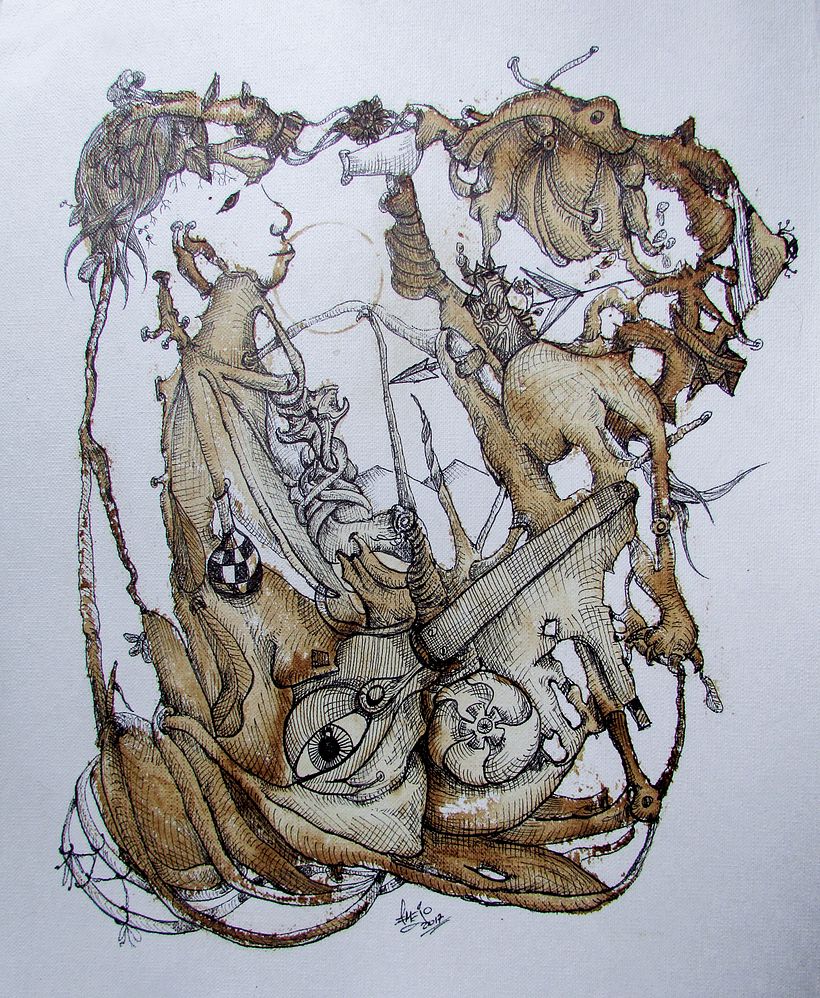 SERIE CAFEÍNA - JORGE A MERINO