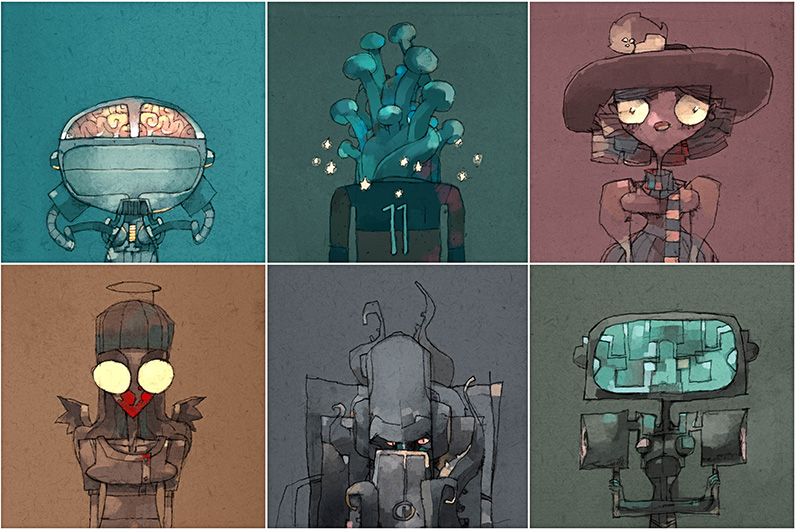 CONCEPTION DES PERSONNAGES 4