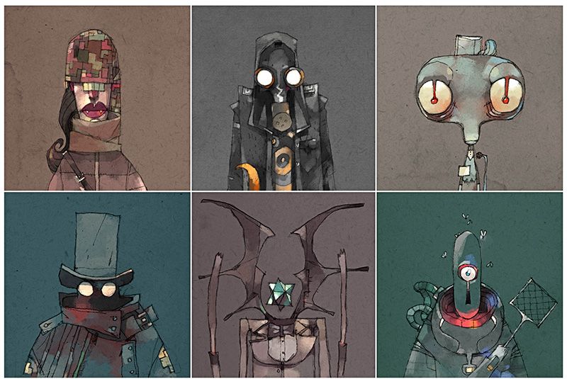 CONCEPTION DES PERSONNAGES 3