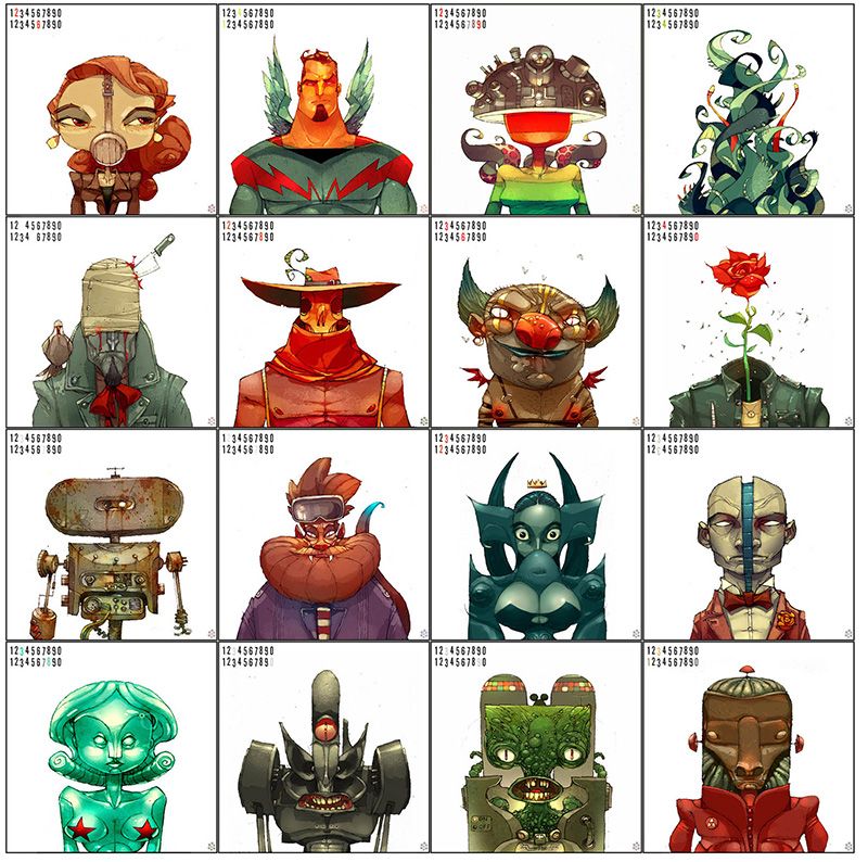 CONCEPTION DES PERSONNAGES 9