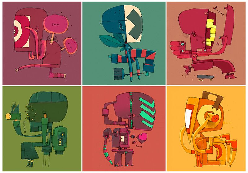 CONCEPTION DES PERSONNAGES 10