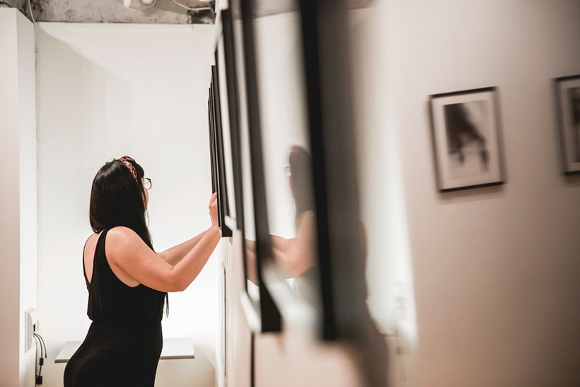 Lumières et ombres, LA EXPOSICIÓN. Inauguración 11.07.2019 Tipos Infames, Madrid. Fotografías cortesía de mis compañeros y amigos Virginia Hernández y Sergio Martínez. 7