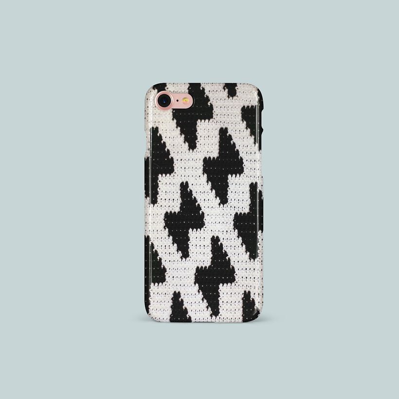 Pattern design. Mobile phone 1