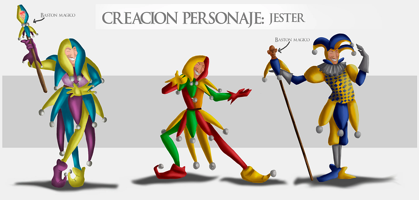 Mi Proyecto del curso: Diseño de personajes para concept art 2