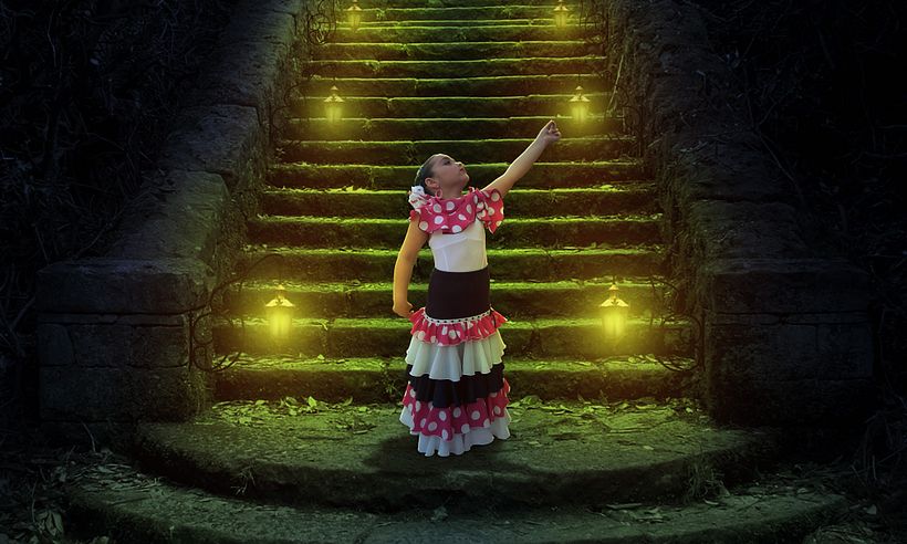 Lucía, tratamiento de imagen. 2