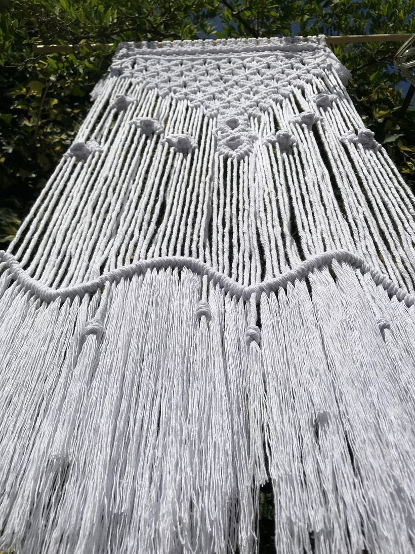 Mi Proyecto del curso: Macramé: nudos básicos y complejos  1
