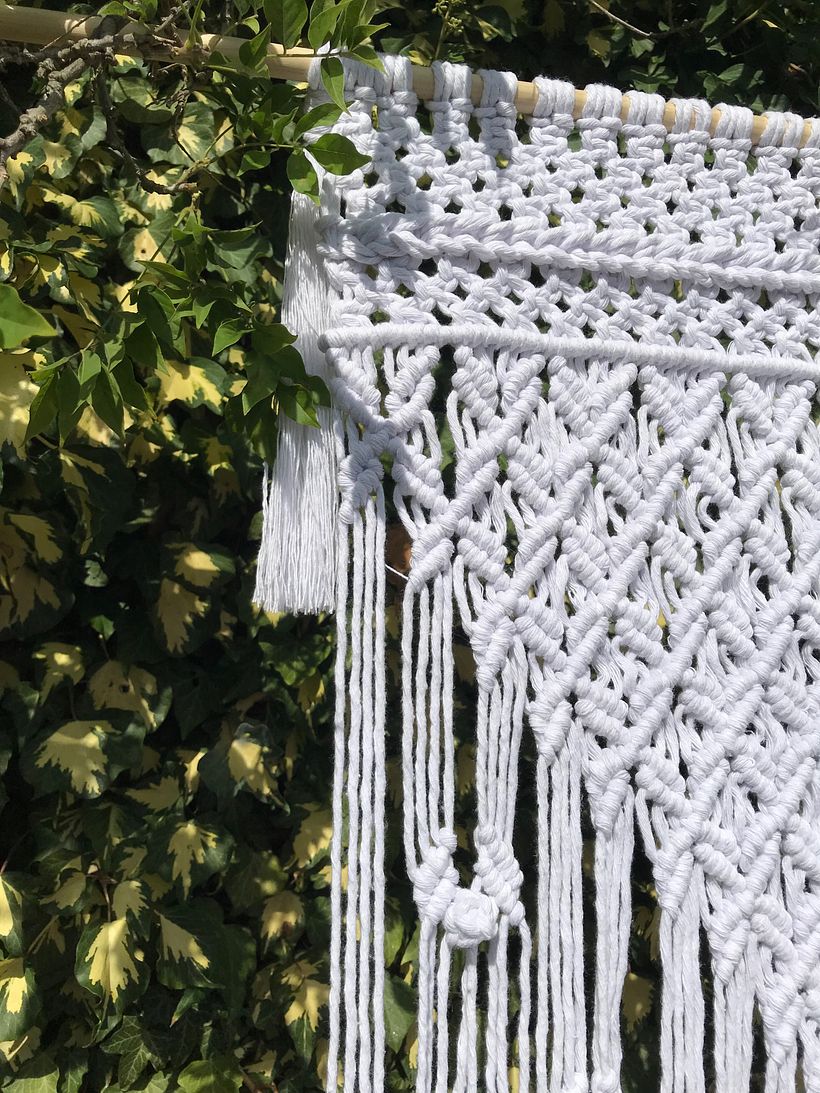 Mi Proyecto del curso: Macramé: nudos básicos y complejos  2