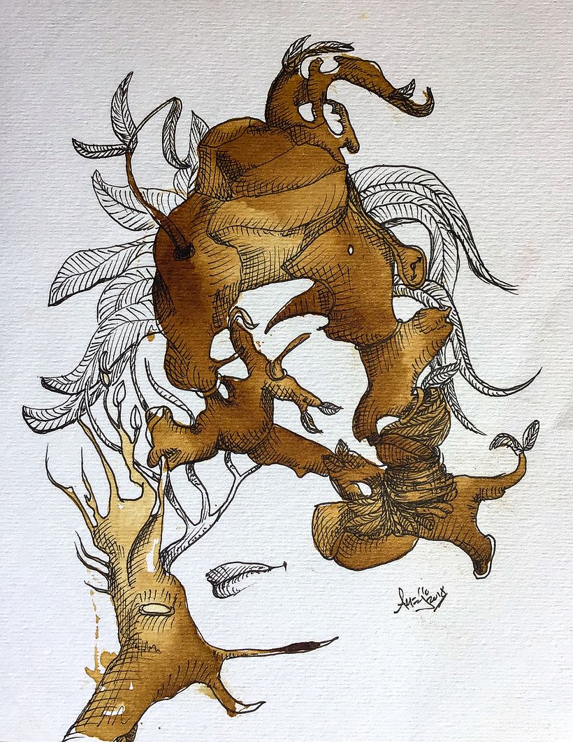 SERIE CAFEÍNA - JORGE A MERINO