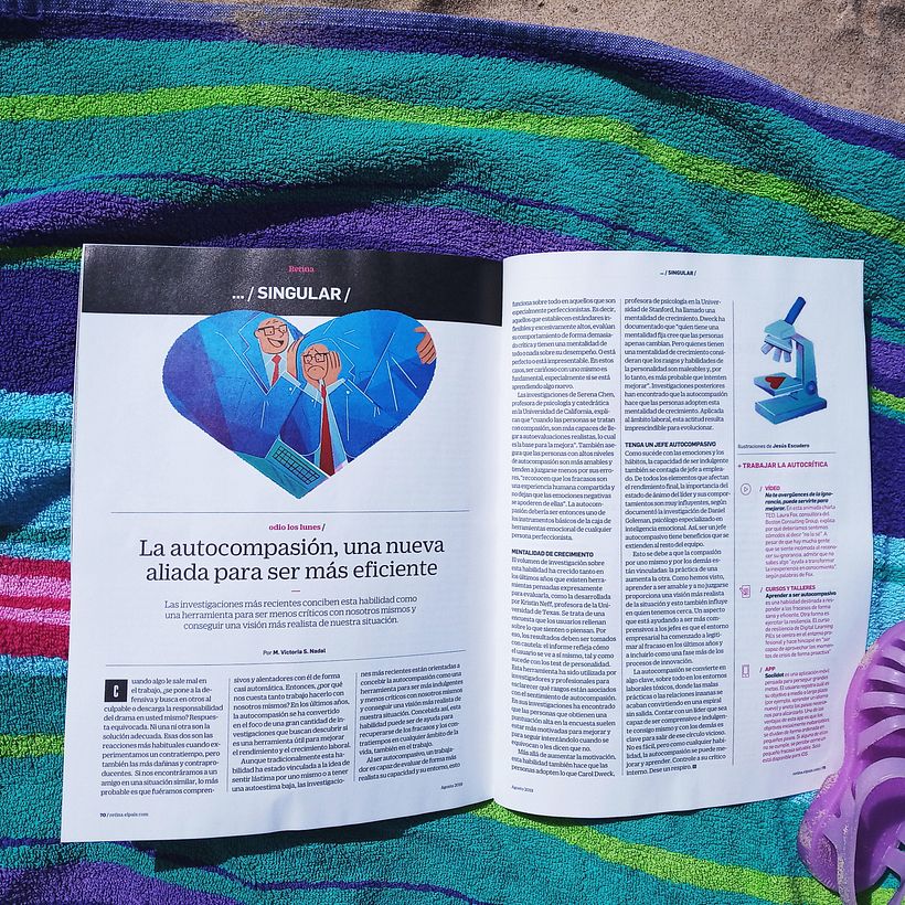 Ilustraciones para Retina, El País. 2