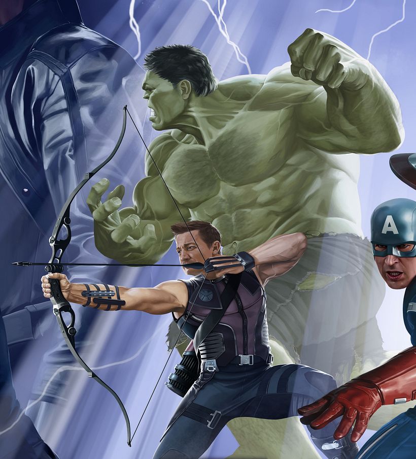 Avengers Poster Fan Art - Design