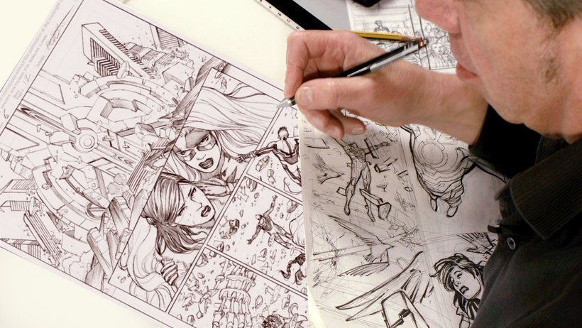 Aprende a ilustrar personajes y narrativa con estos 12 cursos online de cómic imprescindibles para principiantes.