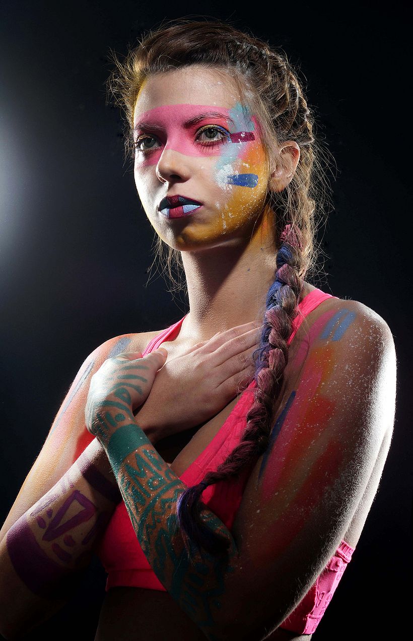 Body paint Caretas maquillaje profesional 1 1