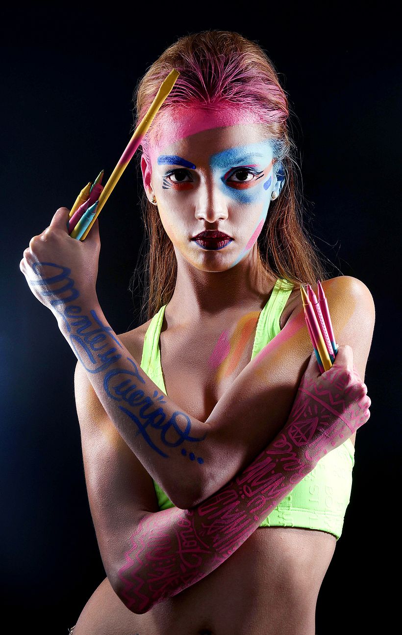 Body paint Caretas maquillaje profesional 1 4
