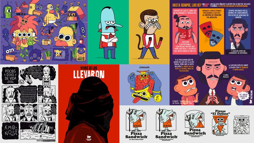 Ilustraciones de Iván Mayorquín