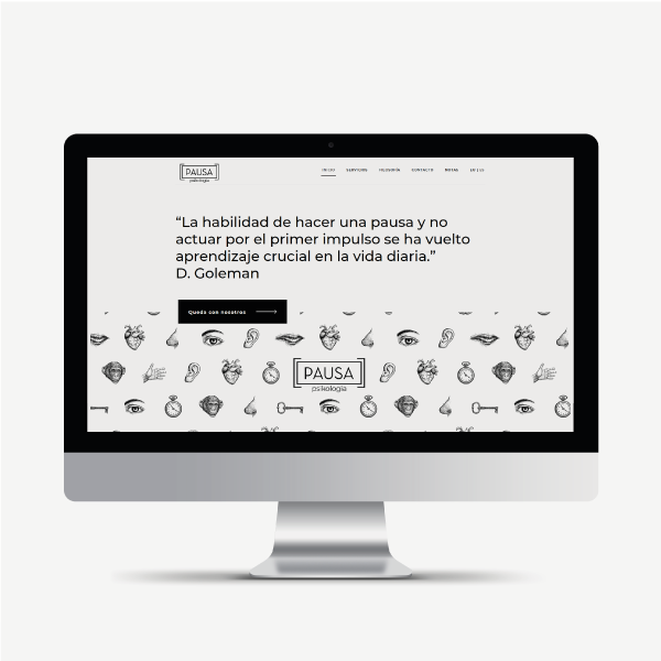 Branding, identidad visual, web. Pausa Psikologia 3