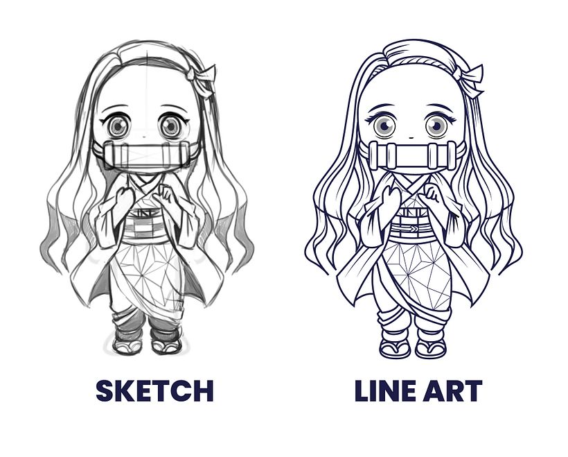 Mi Proyecto del curso: Diseño de personajes estilo kawaii 2