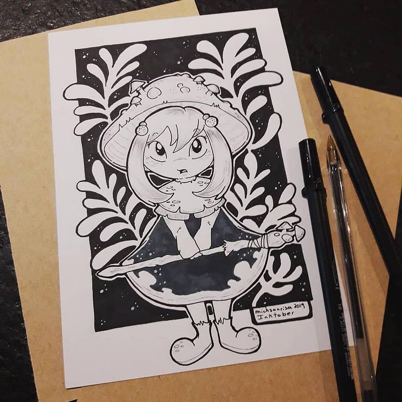 Inktober: dibuja, comparte y gana 1
