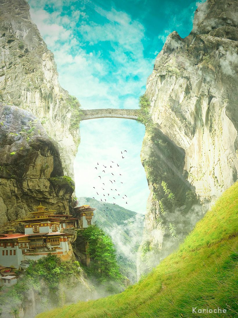 Mi Proyecto del curso: Matte Painting: creando mundos fotorrealistas 0