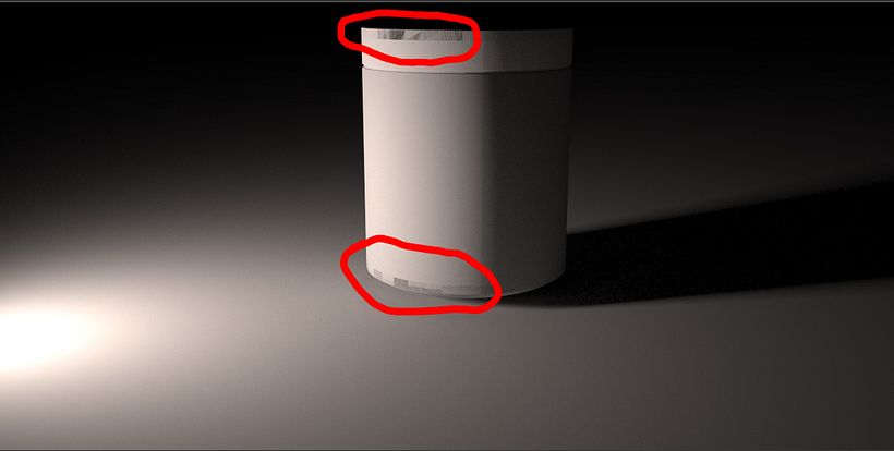 Manchas negras al renderizar con Vray 1