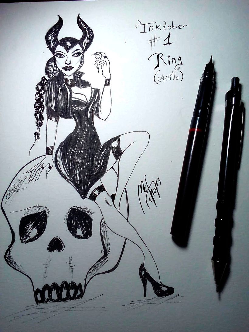Inktober: dibuja, comparte y gana 1