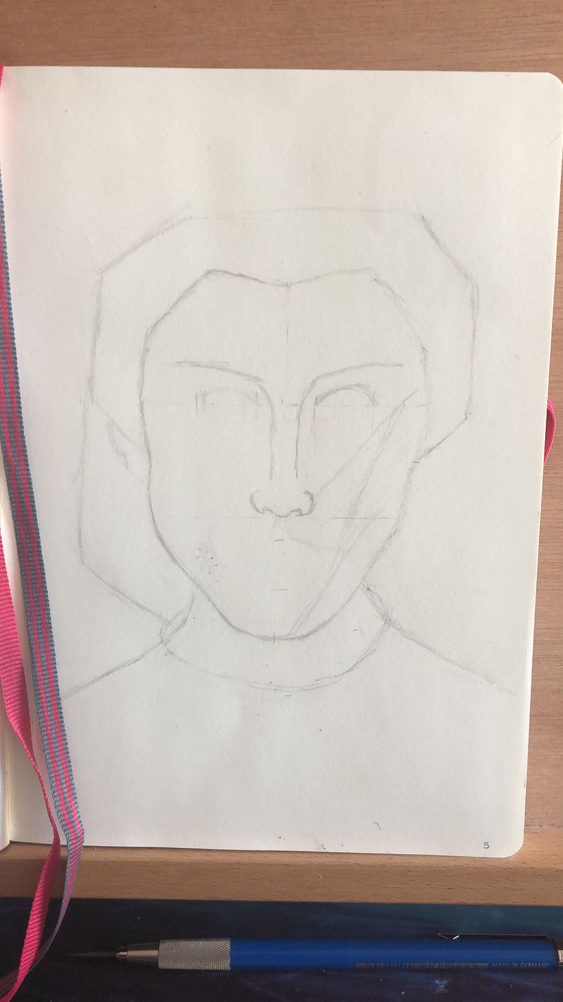 Mi Proyecto del curso: Retrato realista con lápiz de grafito 0