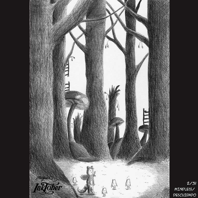 Inktober: dibuja, comparte y gana 1